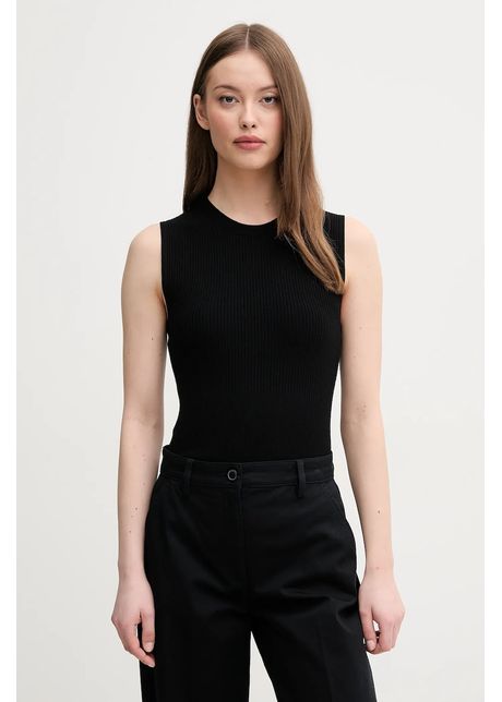 Sisley top culoarea negru 17q3m105s