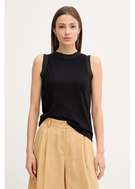 Sisley top culoarea negru, 3TGBLH010