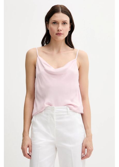 Sisley top culoarea roz uni 52bzlh01n