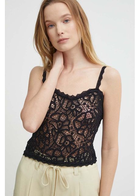 Sisley top femei culoarea negru