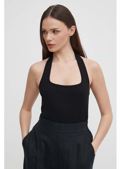 Sisley top femei culoarea negru