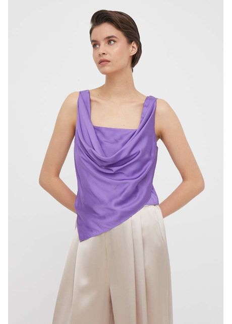 Sisley top femei culoarea violet