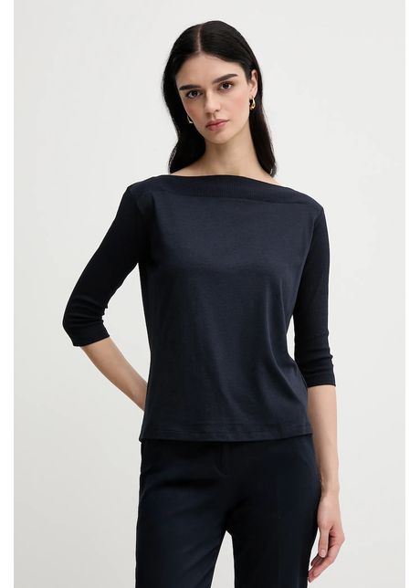 Sisley tricou culoarea albastru marin