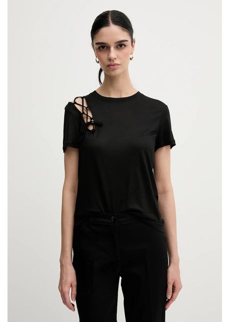 Sisley tricou culoarea negru 3w6hl107n