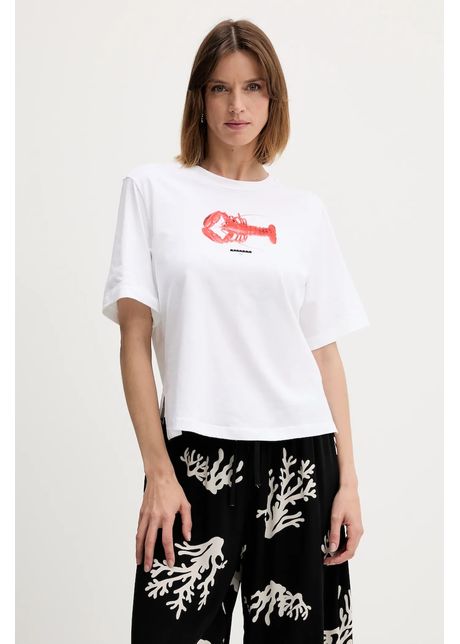 Sisley tricou din bumbac culoarea alb 3i1xl107g