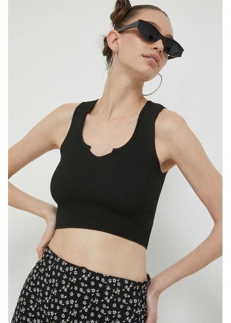 Sixth june top femei culoarea negru