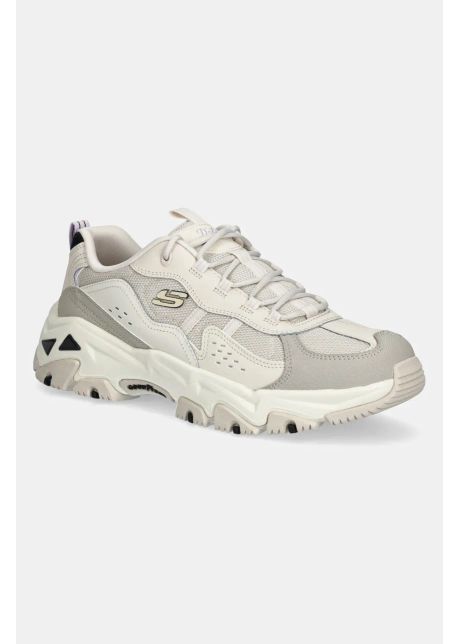 Skechers pantofi d lites hiker femei culoarea bej 180128