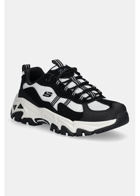 Skechers pantofi d lites hiker femei culoarea negru 180128