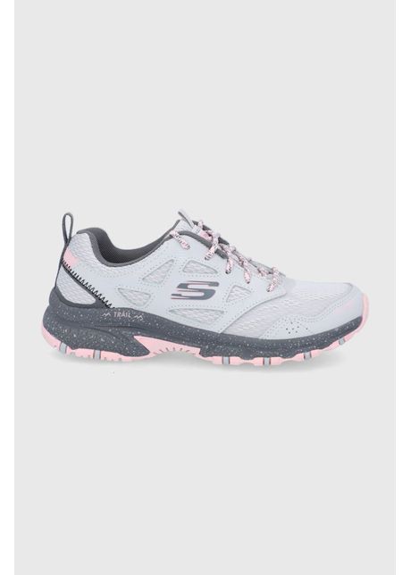 Skechers pantofi femei, culoarea gri