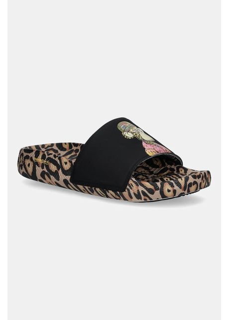 Skechers papuci LOW SLIDER culoarea maro, 186091