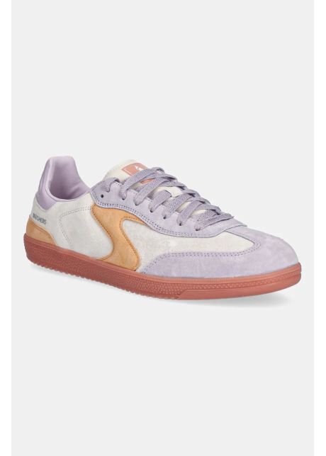Skechers sneakers din nubuc hotshot femei culoarea violet 185234