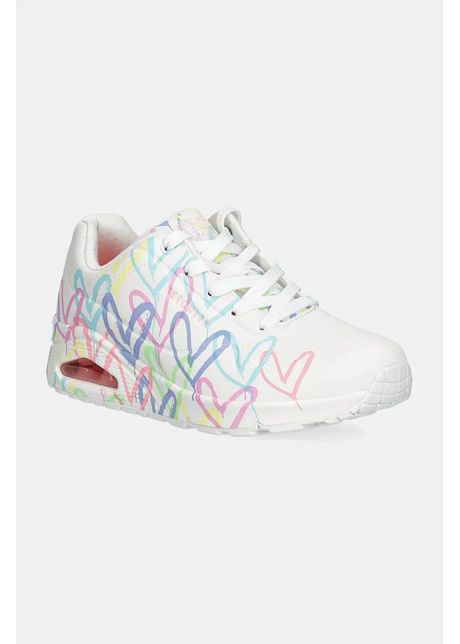 Skechers sneakers skechers x jgoldcrown culoarea alb 155507