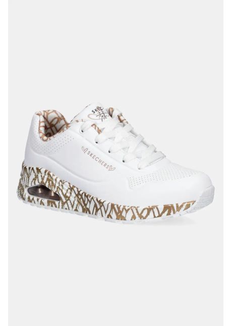 Skechers sneakers skechers x jgoldcrown culoarea alb