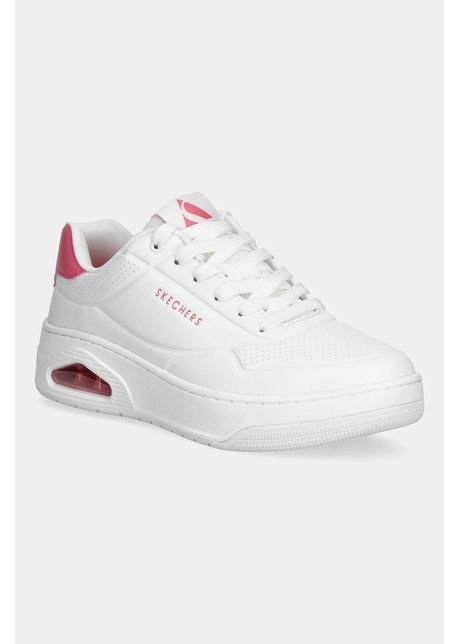 Skechers sneakers uno court culoarea alb 177705