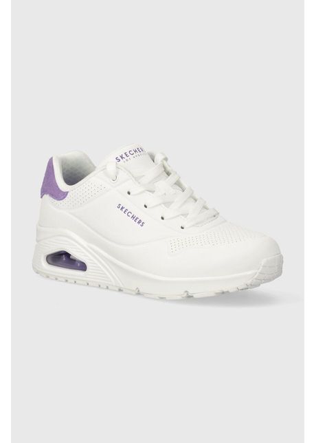 Skechers sneakers uno culoarea alb