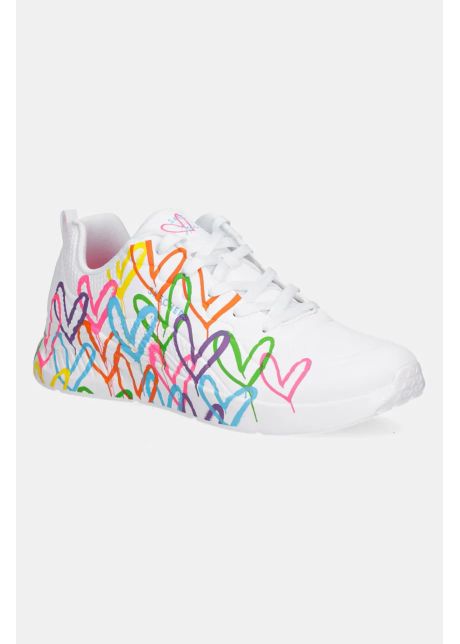 Skechers sneakers uno lite femei culoarea alb 177977