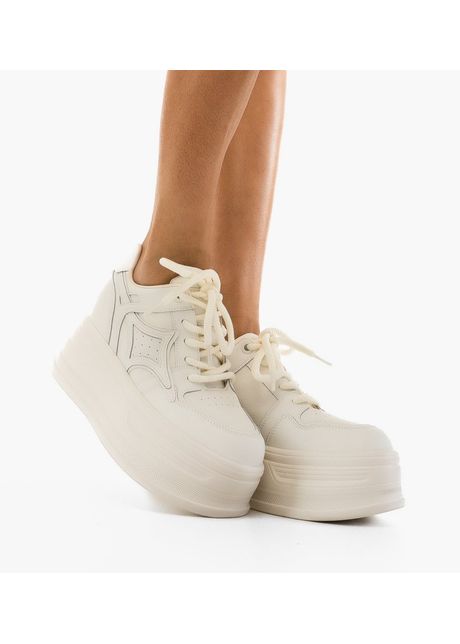 Sneakers dama dibby bej