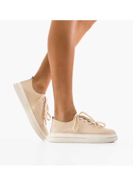 Sneakers dama kleo bej