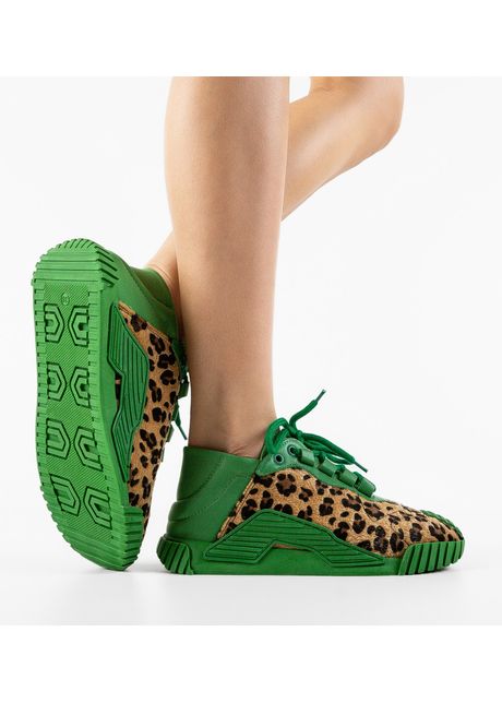 Sneakers dama kofta verzi