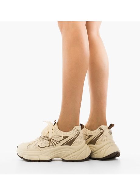 Sneakers dama Liisa Bej 2
