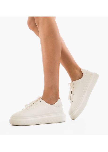 Sneakers dama spoke albi
