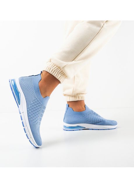 Sneakers dama trejo albastri