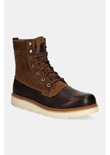 Sorel ghete de piele slabtown 62 caribou 100 barbati culoarea maro 2078321242