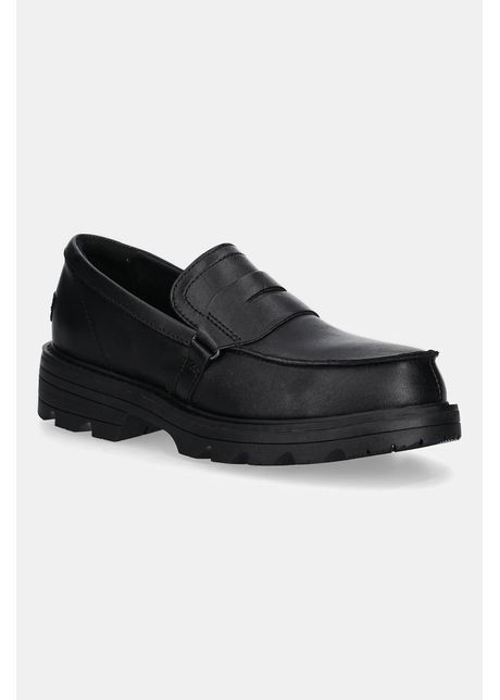 Sorel mocasini de piele REVEL AVE LOAFER culoarea negru, cu platforma, 2144851010