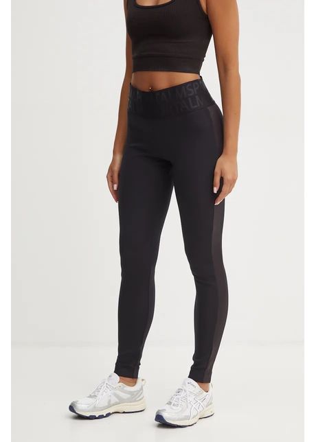 Sportalm colanti femei culoarea negru neted 1856502026