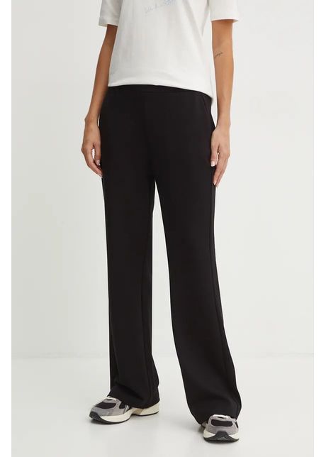 Sportalm pantaloni de trening culoarea negru neted 1816538752