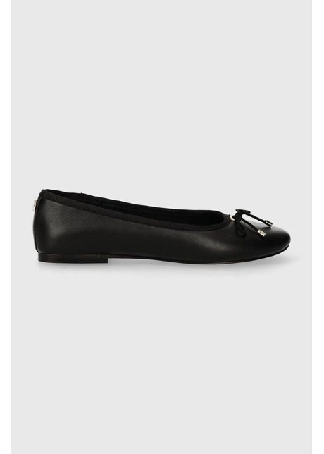 Steve madden balerini de piele blossoms culoarea negru sm11002909