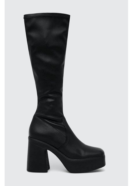 Steve madden cizme phoenix femei culoarea negru cu toc drept sm11002074