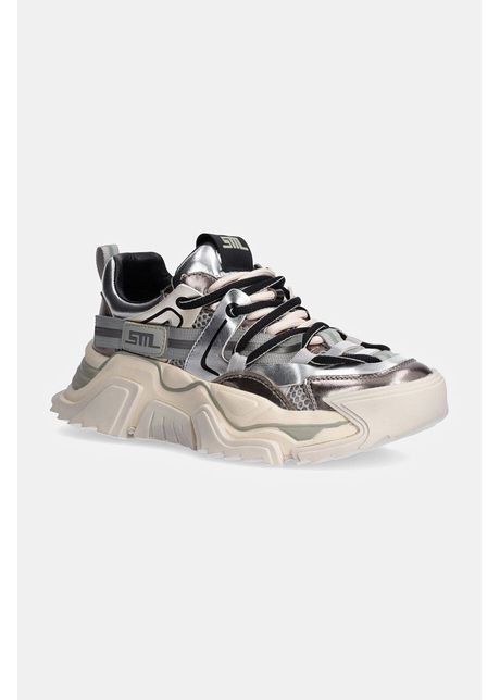 Steve madden sneakers kingdom e culoarea argintiu sm19000086