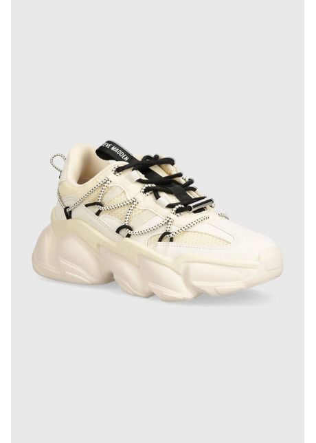 Steve madden sneakers spectator culoarea bej sm11002961