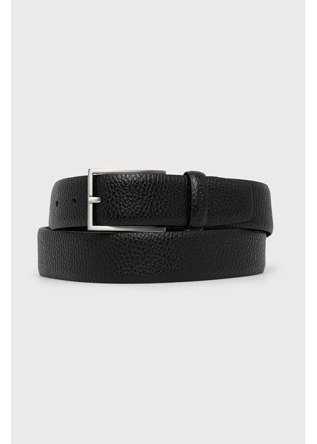 Strellson curea de piele b rba i culoarea negru