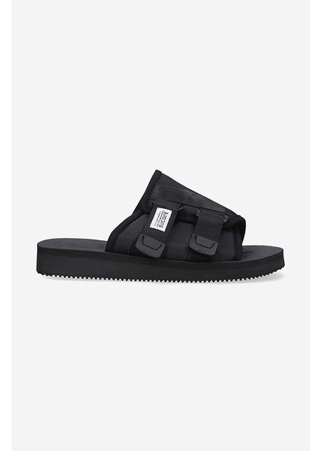 Suicoke papuci kaw cab culoarea negru kaw cab white