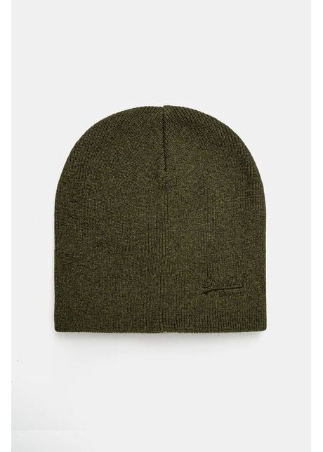 Superdry caciula din bumbac culoarea verde bumbac m9010184a b6t