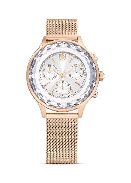 Swarovski ceas nova chrono femei culoarea auriu 5677506