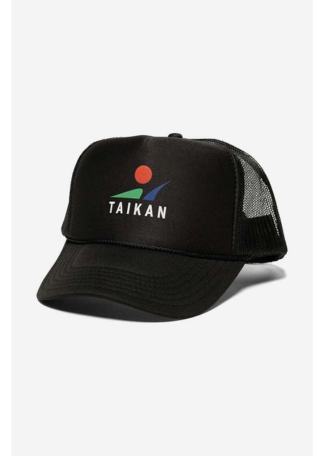 Taikan apc trucker cap culoarea negru cu imprimeu ta0004 blk blk