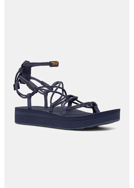 Teva sandale midform infinity culoarea bleumarin cu platforma 1127890