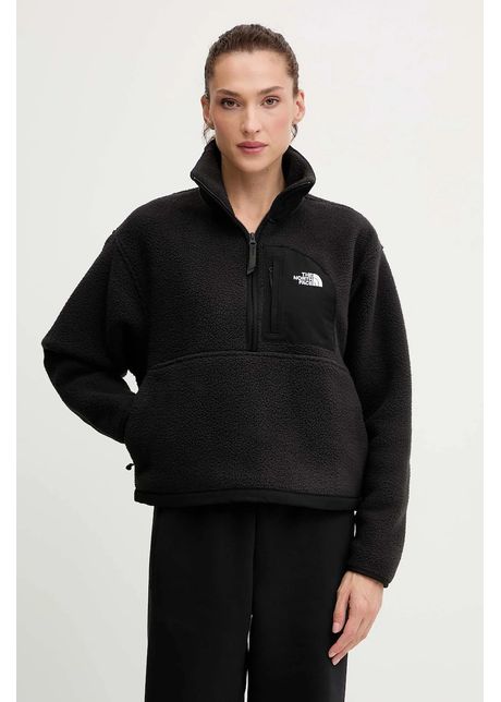 The North Face bluză Yumiori Off culoarea negru, uni, NF0A8EV0JK31