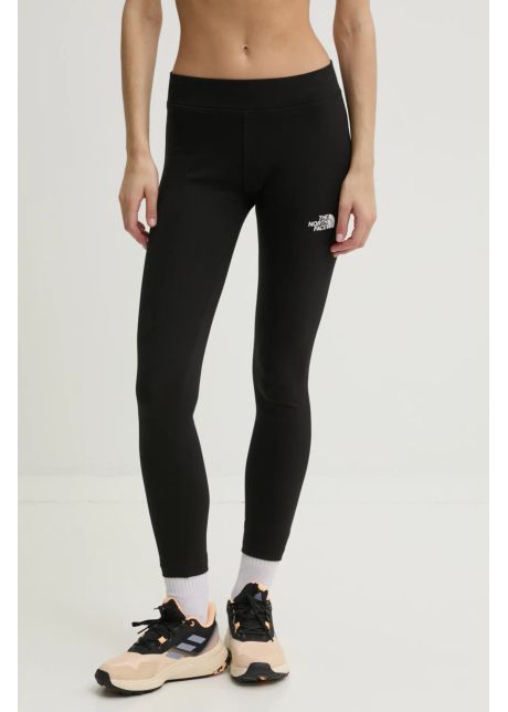 The north face leggings simple dome femei culoarea negru uni nf0a8c1xjk31
