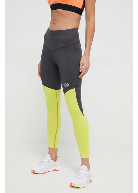 The north face leggins sport femei culoarea gri modelator
