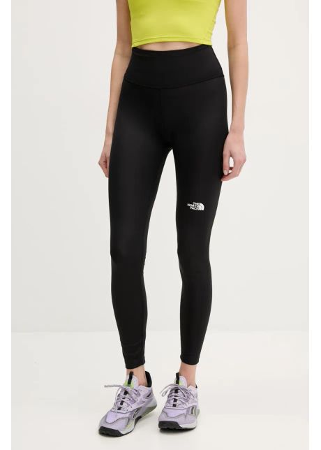 The north face leggins sport flex femei culoarea negru neted nf0a8bryjk31