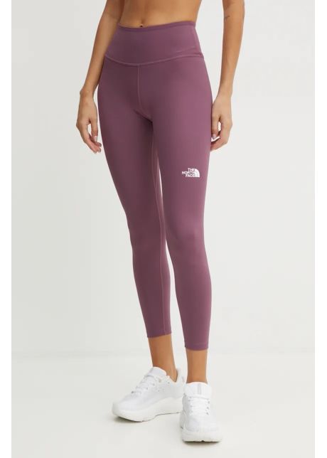 The north face leggins sport flex femei culoarea violet neted nf0a87jq1ni1