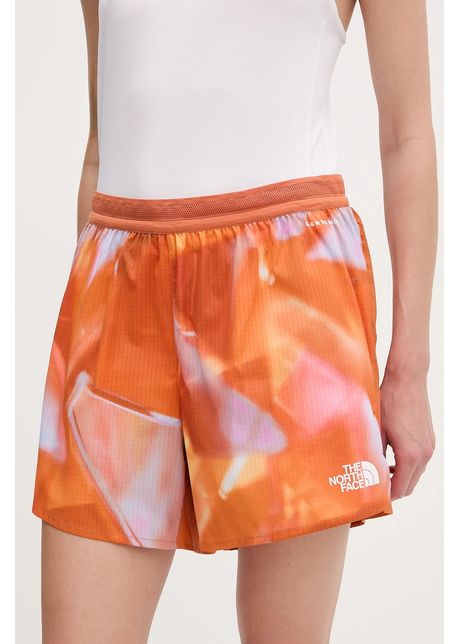 The north face pantaloni scur i sport sunriser 7in culoarea portocaliu nf0a8bbt63k1
