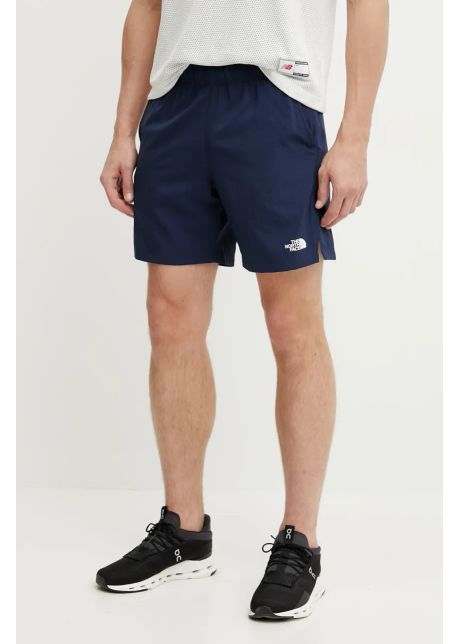 The north face pantaloni scurti sport 24 7 barbati culoarea albastru marin nf0a3o1b8k21
