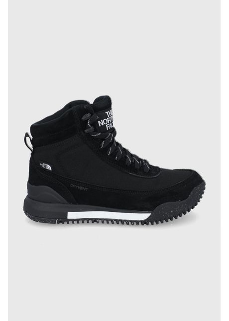 The north face pantofi w back to berkeley iii textile wp femei culoarea negru nf0a5g2vky41 ky41