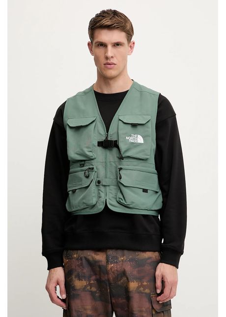 The north face vest tnf x nse culoarea verde de tranzitie nf0a8bk2hch1