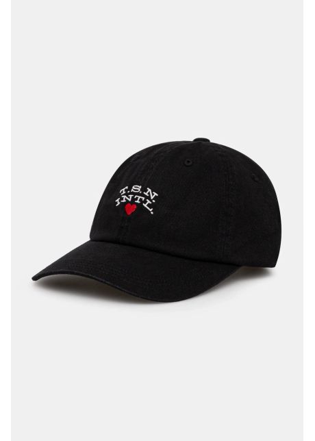 Thisisneverthat apc de baseball din bumbac heart cap culoarea negru cu imprimeu tn243whwbc08